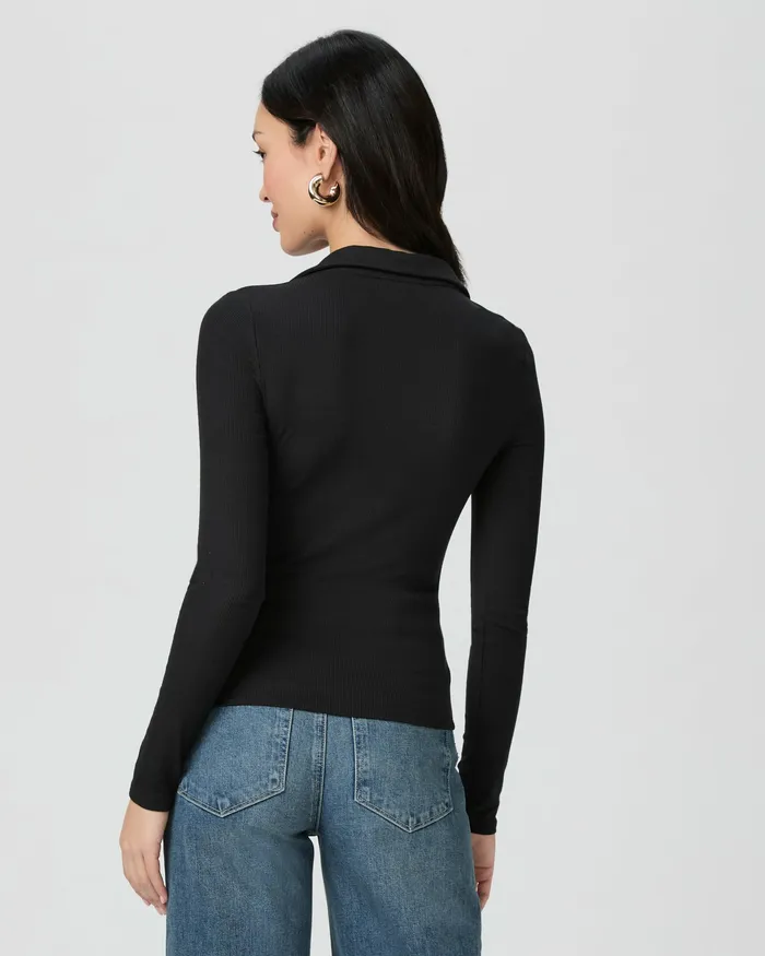 PAIGE Tops and Blouses Women Silene Top 8211 Black PAIGE Tops and Blouses Women Silene Top 8211 Black