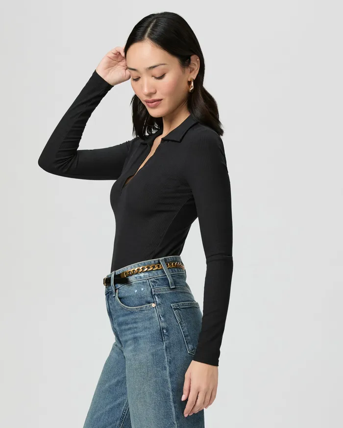 PAIGE Tops and Blouses Women Silene Top 8211 Black PAIGE Tops and Blouses Women Silene Top 8211 Black