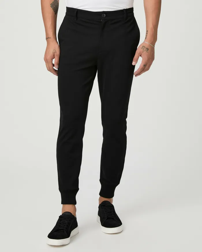 PAIGE Transcend Knit Men Elmwood Jogger 8211 Black