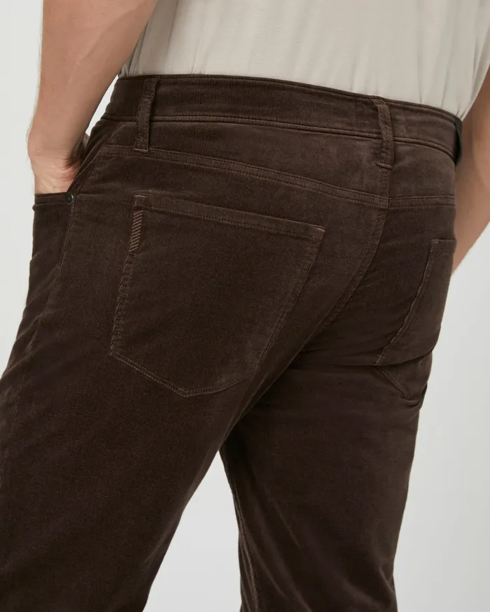 Pants and Joggers Federal Slim Straight Pant 8211 Deep Woods Corduroy 8211 PAIGE Men