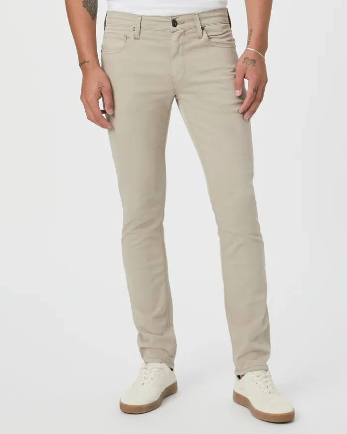 Pants and Joggers Men Lennox Slim Pant 8211 Clean Khaki Twill PAIGE Pants and Joggers Men Lennox Slim Pant 8211 Clean Khaki Twill PAIGE