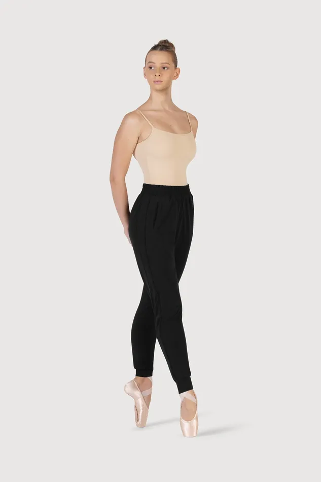Pants and Leggings Ladies Shauna Soft Tapered Pant Black Bloch Adult
