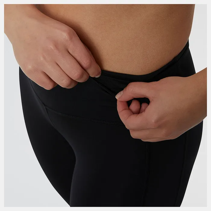 Pants and Leggings New Balance Women Accelerate Capri BLACK