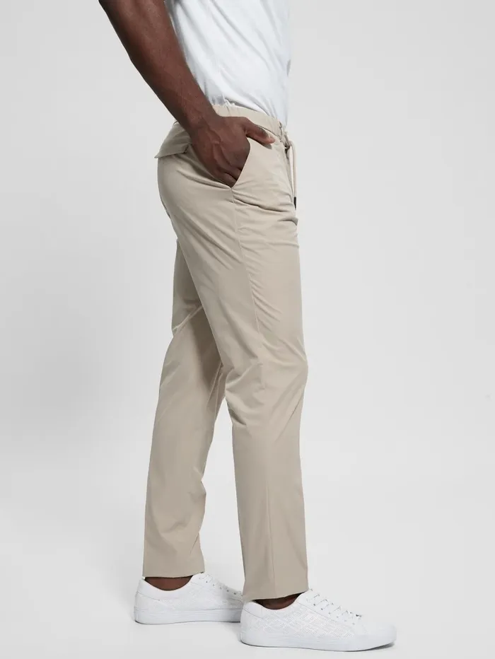 Pants and Shorts TechStretch Chino Pants Pasadena Stone 8211 GUESS Men Pants and Shorts TechStretch Chino Pants Pasadena Stone 8211 GUESS Men