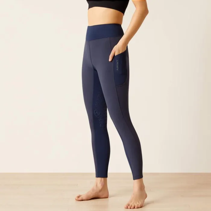 Pants and Shorts Women Ariat Boreas Half Grip Tight Navy