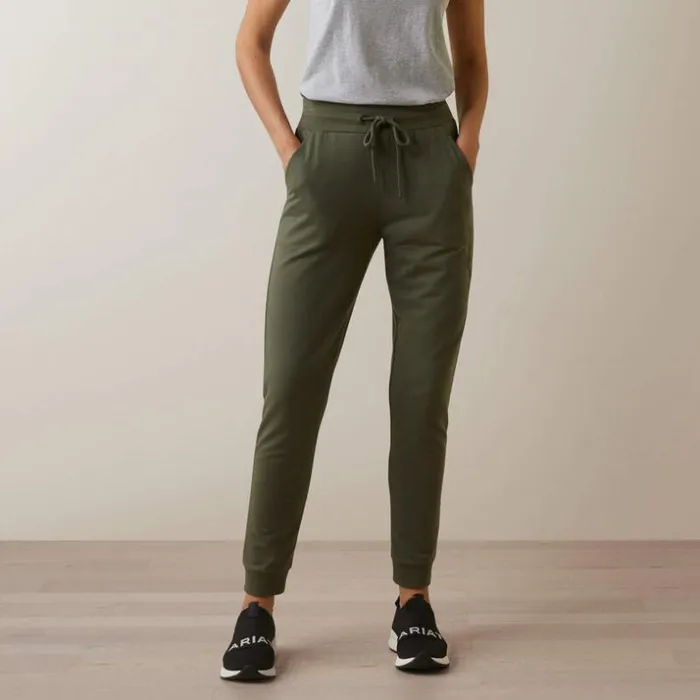 Pants and Shorts Women Ariat Memento Jogger Beetle