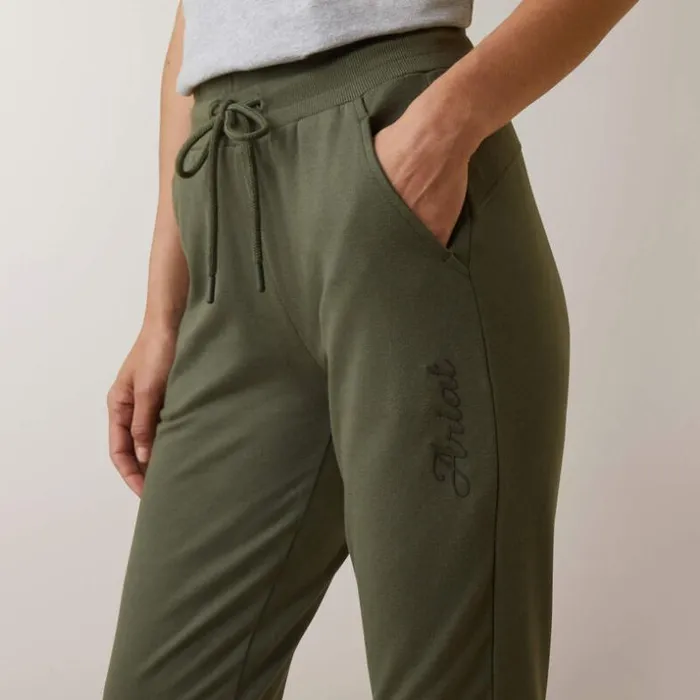 Pants and Shorts Women Ariat Memento Jogger Beetle