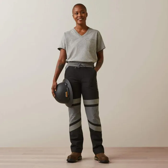 Pants and Shorts Women Ariat Rebar DuraStretch PullOn Slim Leg Pant Black