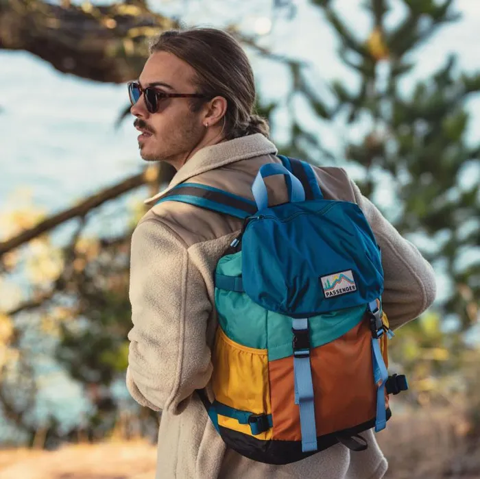 Passenger Backpacks and Bags Boondocker Recycled 26L Backpack Multi Colour Multi Colour 8211 WomenMen