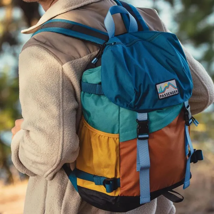 Passenger Backpacks and Bags Boondocker Recycled 26L Backpack Multi Colour Multi Colour 8211 WomenMen
