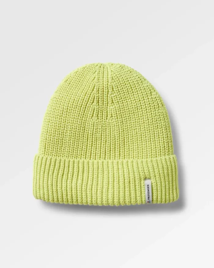 Passenger Beanies Compass Recycled Beanie Lime Juice Lime Juice 8211 WomenMen Passenger Beanies Compass Recycled Beanie Lime Juice Lime Juice 8211 WomenMen