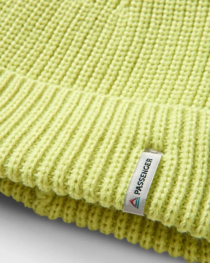 Passenger Beanies Compass Recycled Beanie Lime Juice Lime Juice 8211 WomenMen