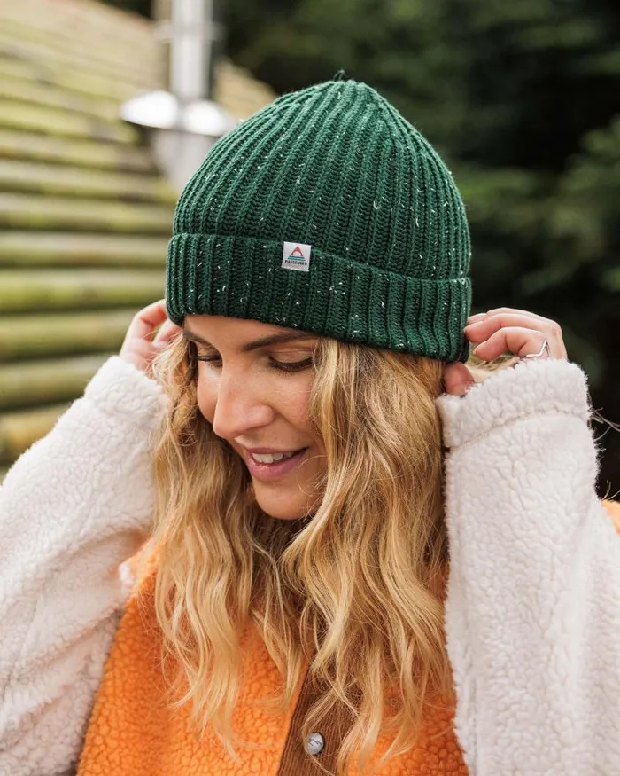 Passenger Beanies Fisherman 20 Recycled Cotton Beanie Fir Tree Fir Tree 8211 WomenMen