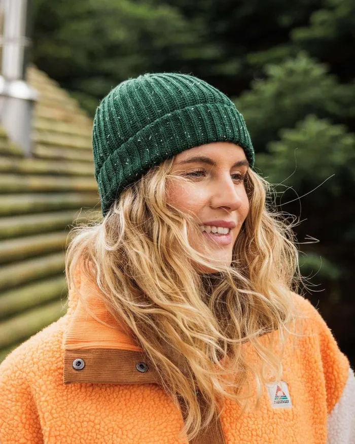 Passenger Beanies Fisherman 20 Recycled Cotton Beanie Fir Tree Fir Tree 8211 WomenMen