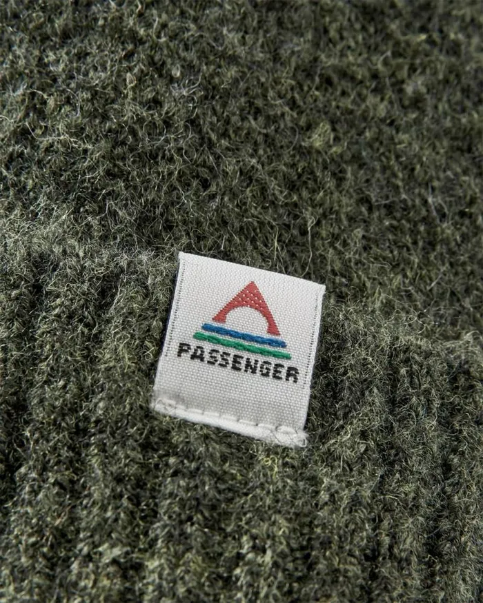 Passenger Beanies Snowdrop Recycled Bobble Hat Khaki Khaki 8211 WomenMen