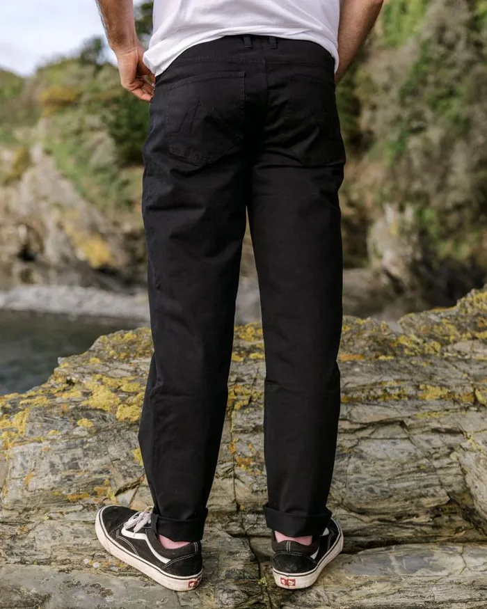 Passenger Bottoms 365 5 Pocket Trouser Black Black 8211 Men