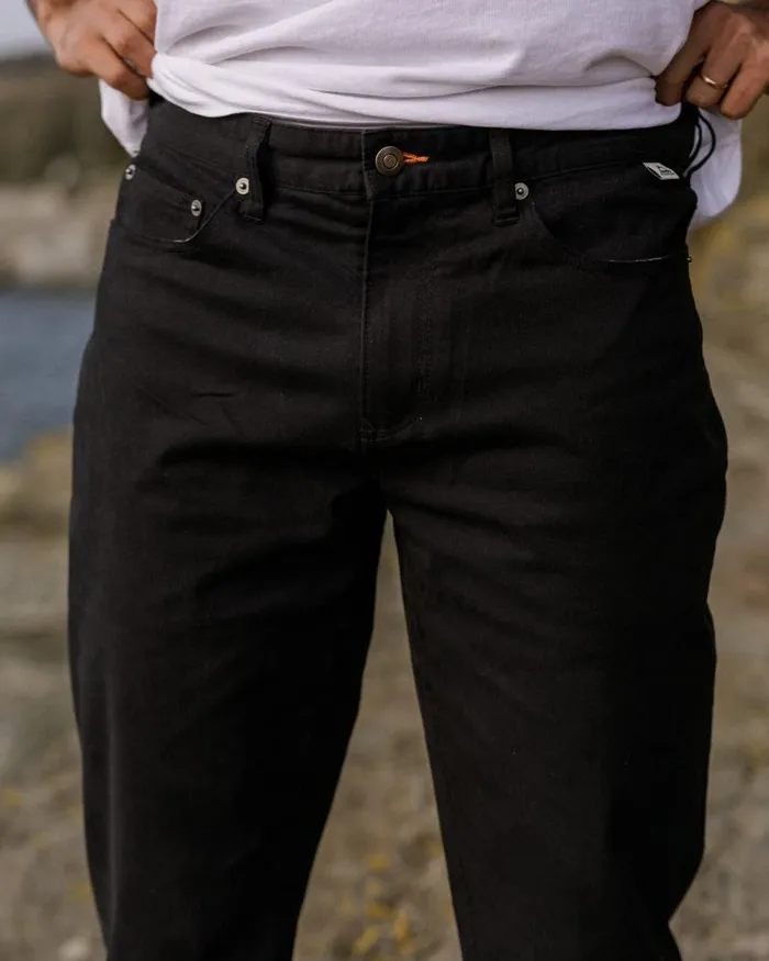 Passenger Bottoms 365 5 Pocket Trouser Black Black 8211 Men