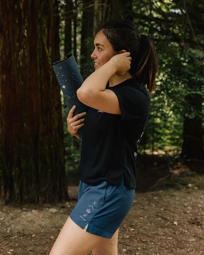 Passenger Bottoms Byway Active Recycled Short Dark Denim Dark Denim 8211 Women