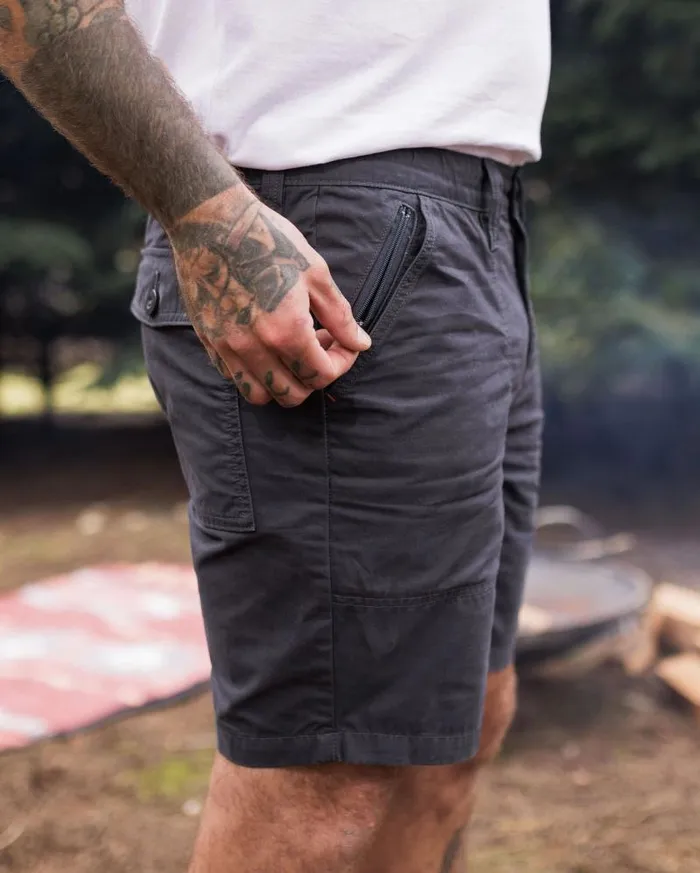 Passenger Bottoms Chance Organic Cotton Short Charcoal Charcoal 8211 Men