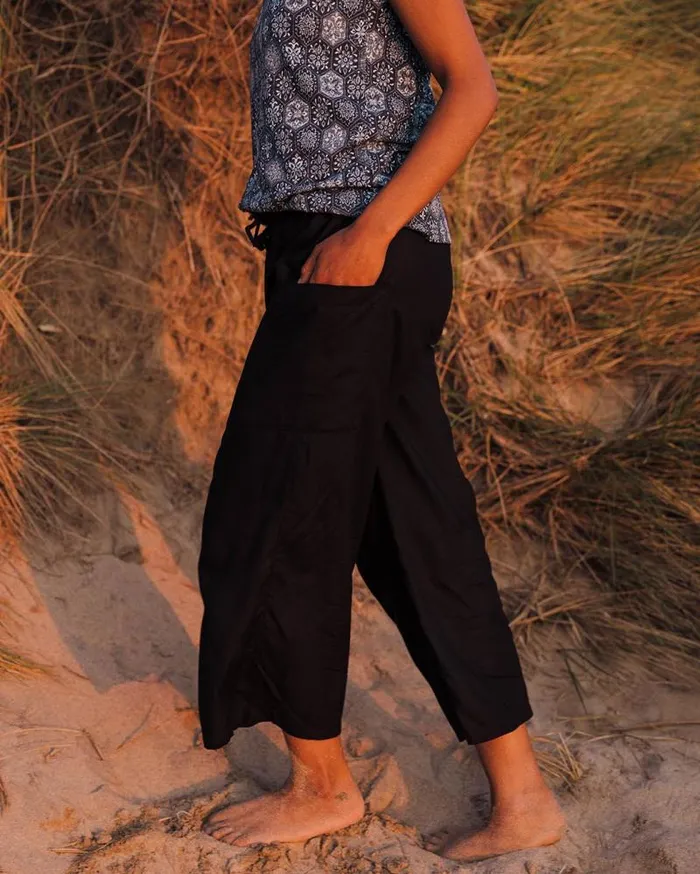 Passenger Bottoms Hazel Woven Trouser Black Black 8211 Women