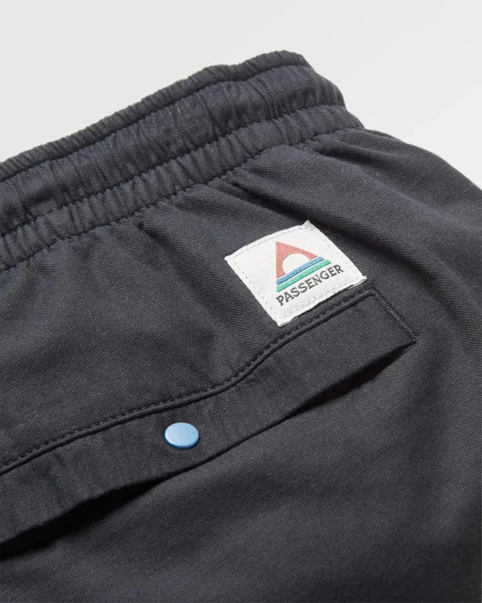 Passenger Bottoms Hydrilla Organic Cotton Trouser Black Black 8211 Women