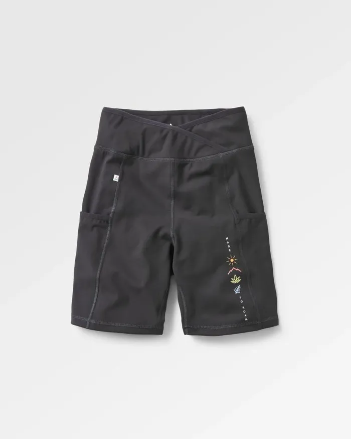 Passenger Bottoms Mantra Recycled Active Short Black Black 8211 Women