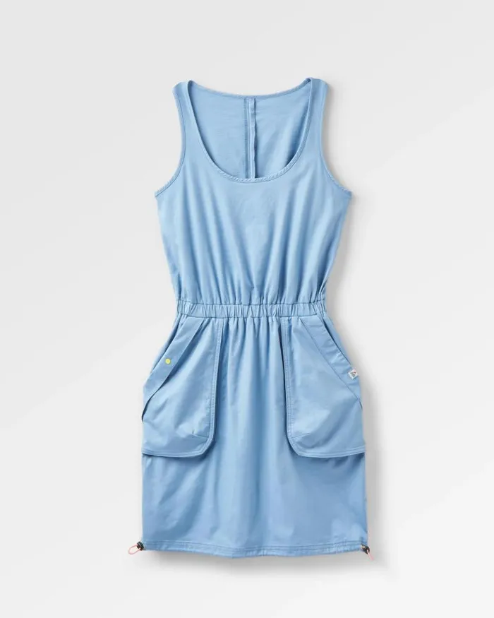 Passenger Bottoms Mesmorise Organic Cotton Dress Faded Denim Faded Denim 8211 Women