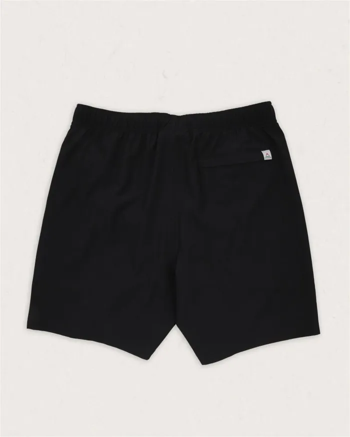 Passenger Bottoms Porto Recycled All Purpose Swim Short Black Black 8211 Men