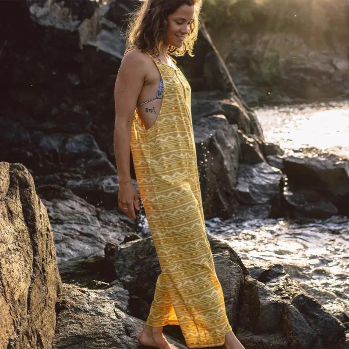 Passenger Bottoms Spirit Jumpsuit Ochre Yellow Sol Ochre Yellow Sol 8211 Women Passenger Bottoms Spirit Jumpsuit Ochre Yellow Sol Ochre Yellow Sol 8211 Women