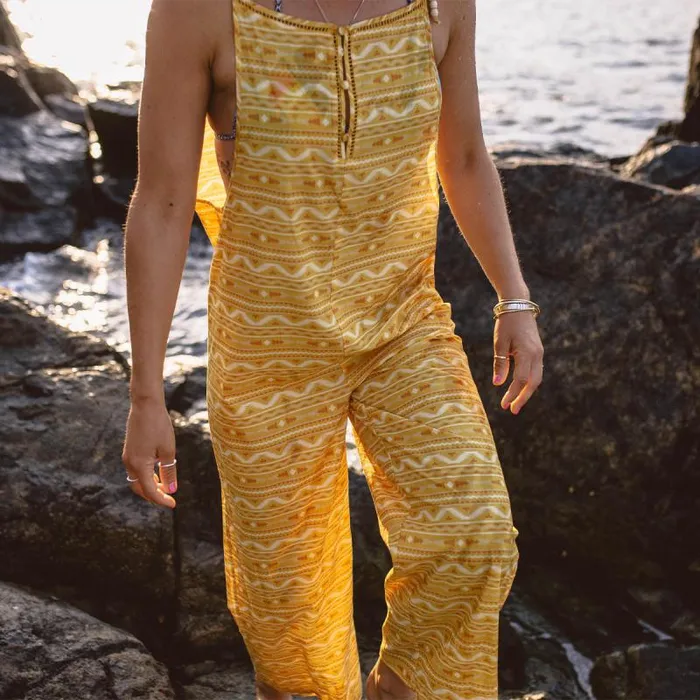Passenger Bottoms Spirit Jumpsuit Ochre Yellow Sol Ochre Yellow Sol 8211 Women
