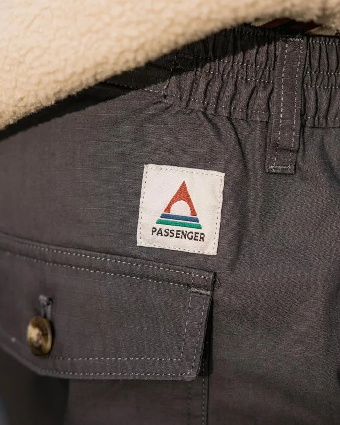 Passenger Bottoms Timeless Crop Trouser Charcoal Charcoal 8211 Men