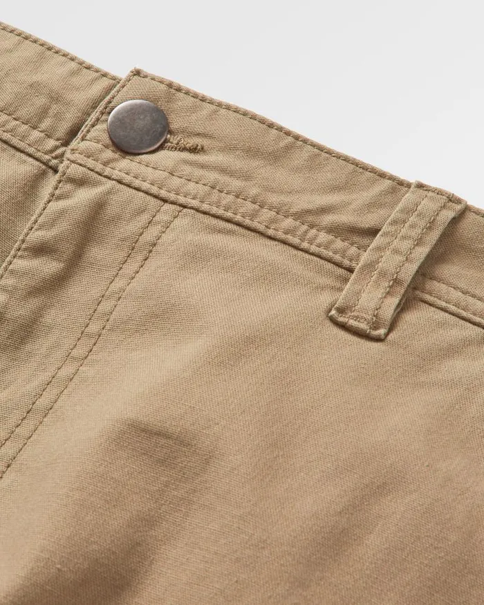 Passenger Bottoms Vantage Organic Cotton Canvas Trouser Biscuit Biscuit 8211 Men