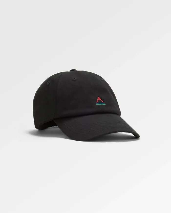Passenger Caps and Hats Classic Recycled Cotton 6 Panel Cap Black Black 8211 WomenMen Passenger Caps and Hats Classic Recycled Cotton 6 Panel Cap Black Black 8211 WomenMen