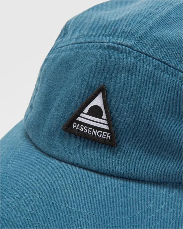 Passenger Caps and Hats Fixie Recycled 5 Panel Cap Tidal Blue Tidal Blue 8211 WomenMen
