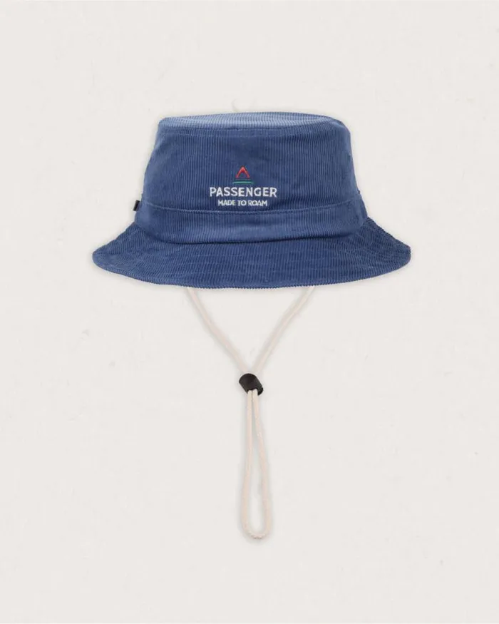 Passenger Caps and Hats Forest Recycled Bucket Hat Ash Blue Ash Blue 8211 WomenMen