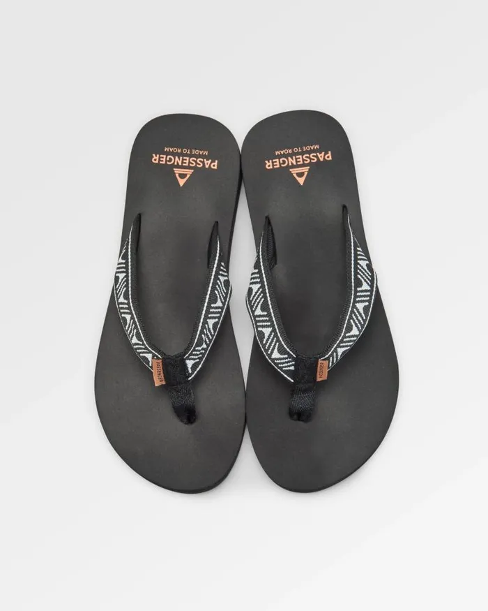 Passenger Footwear Malibu Flip Flop Trail Monochrome Trail Monochrome 8211 Women