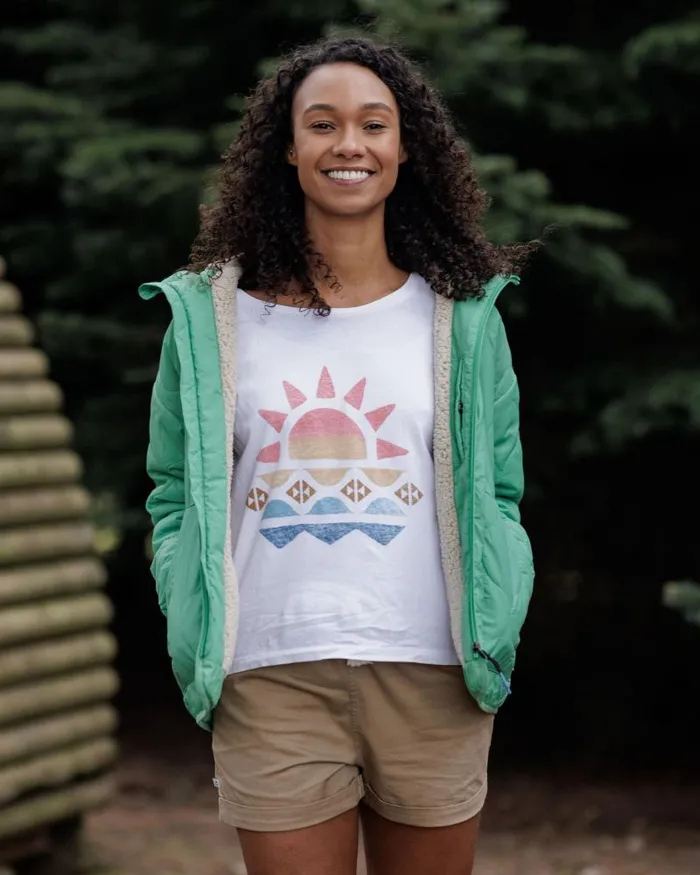 Passenger Jackets Earthy Recycled Sherpa Lined Insulated Jacket Green Spruce Green Spruce 8211 Women