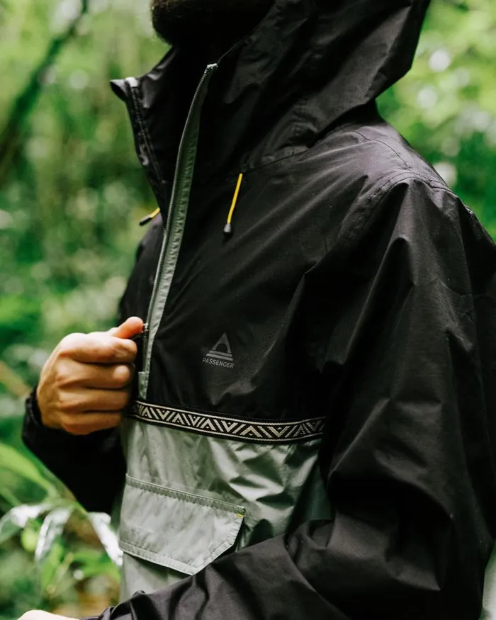 Passenger Jackets Flow 12 Zip Recycled Water Resistant Jacket True BlackPistachio True Blackpistachio 8211 Men Passenger Jackets Flow 12 Zip Recycled Water Resistant Jacket True BlackPistachio True Blackpistachio 8211 Men