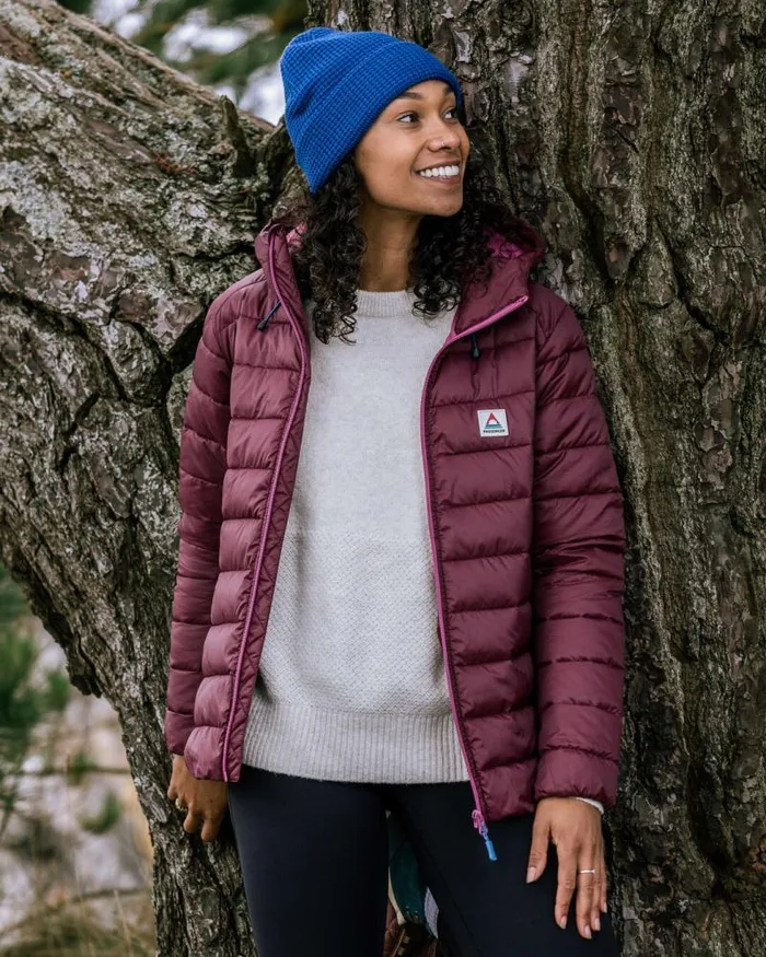 Passenger Jackets Pow Recycled 20 Insulated Jacket Wine Wine 8211 Women