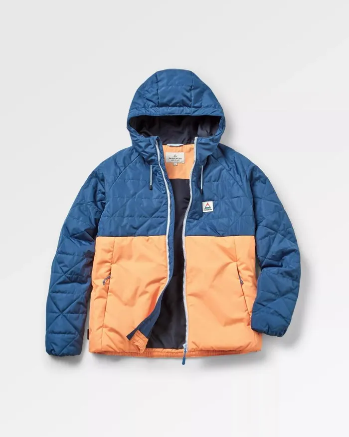 Passenger Jackets Singletrack Recycled Thermore Insulated Jacket Dark Denim Apricot Dark Denim Apricot 8211 Women