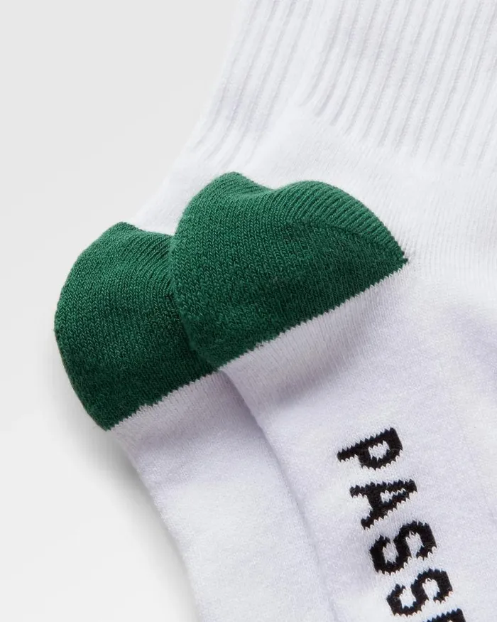 Passenger Socks Organic Midweight Crew Socks White White 8211 Men
