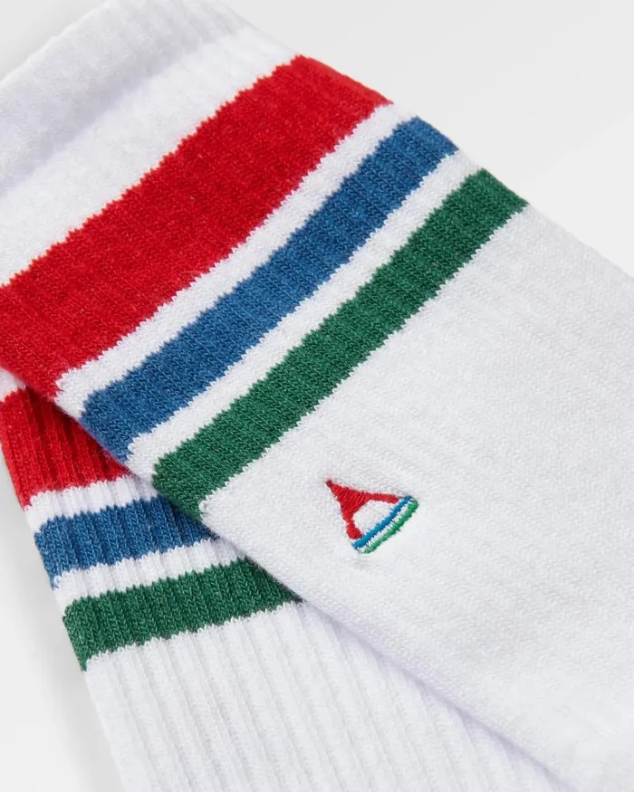 Passenger Socks Organic Midweight Crew Socks White White 8211 Men