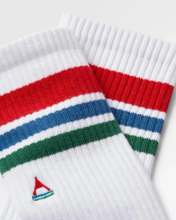 Passenger Socks Organic Midweight Crew Socks White White 8211 Men