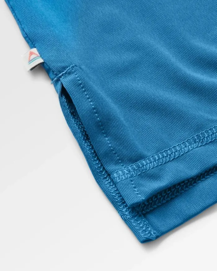 Passenger Tops All Day Active Recycled TShirt Blue Steel Blue Steel 8211 Men
