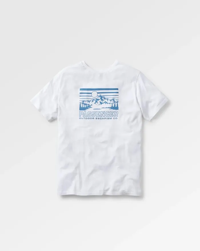 Passenger Tops Alp Recycled Cotton TShirt White White 8211 Men