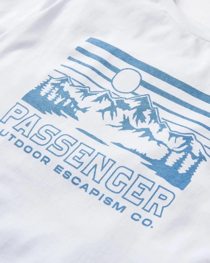 Passenger Tops Alp Recycled Cotton TShirt White White 8211 Men