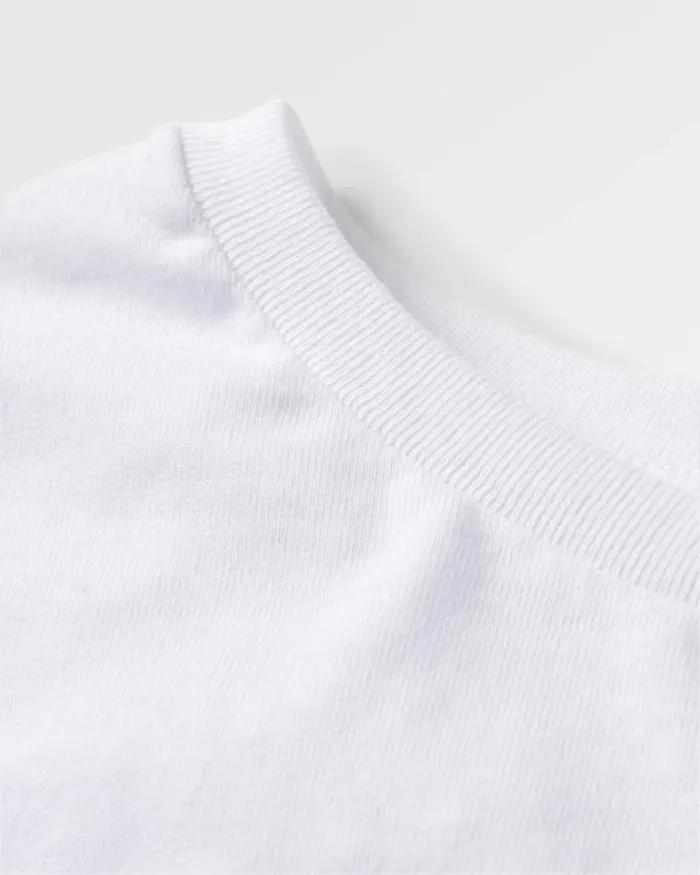 Passenger Tops Alp Recycled Cotton TShirt White White 8211 Men