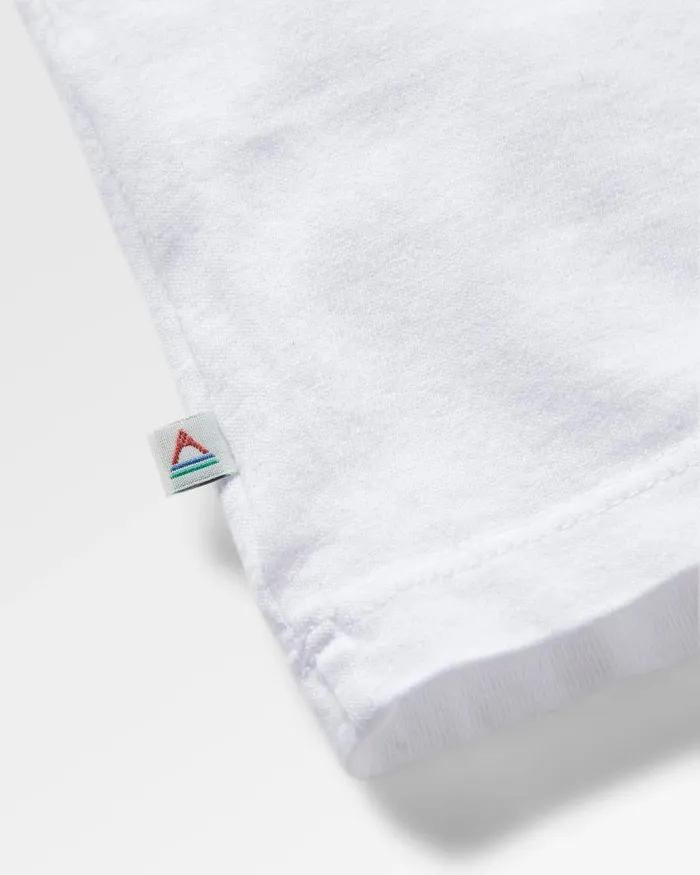 Passenger Tops Alp Recycled Cotton TShirt White White 8211 Men