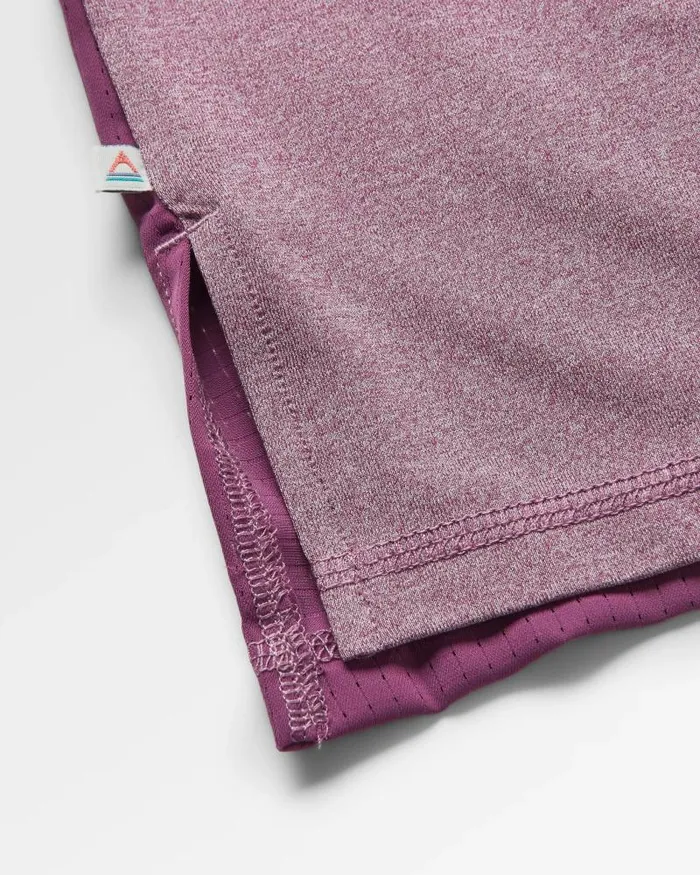 Passenger Tops Aurora Marl Active TShirt Berry Marl Berry Marl 8211 Women