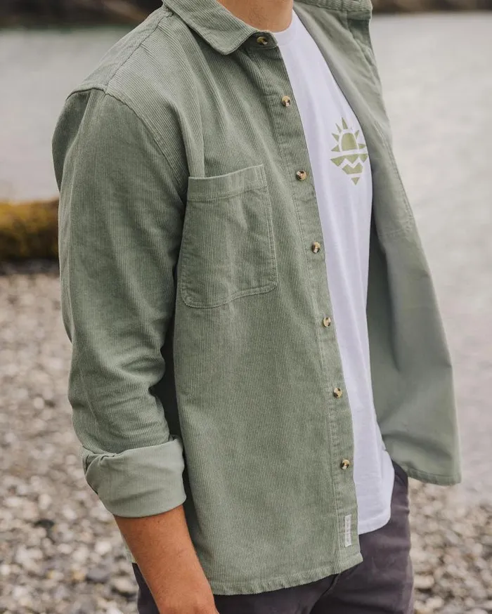 Passenger Tops Backcountry Cord Shirt Pistachio Pistachio 8211 Men